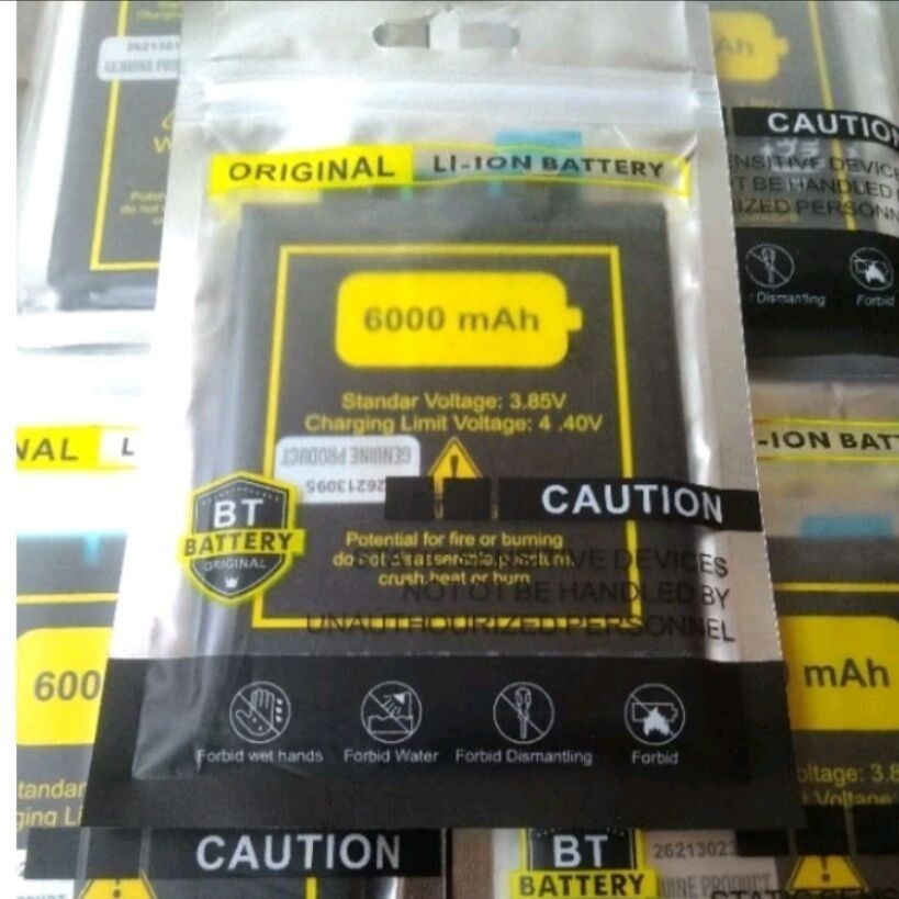 Baterai Batre Battery Huawe P10 Plus Nova 3 Nova 4 Nova 5T HB386589ECW Double Power 2 IC Protector 6