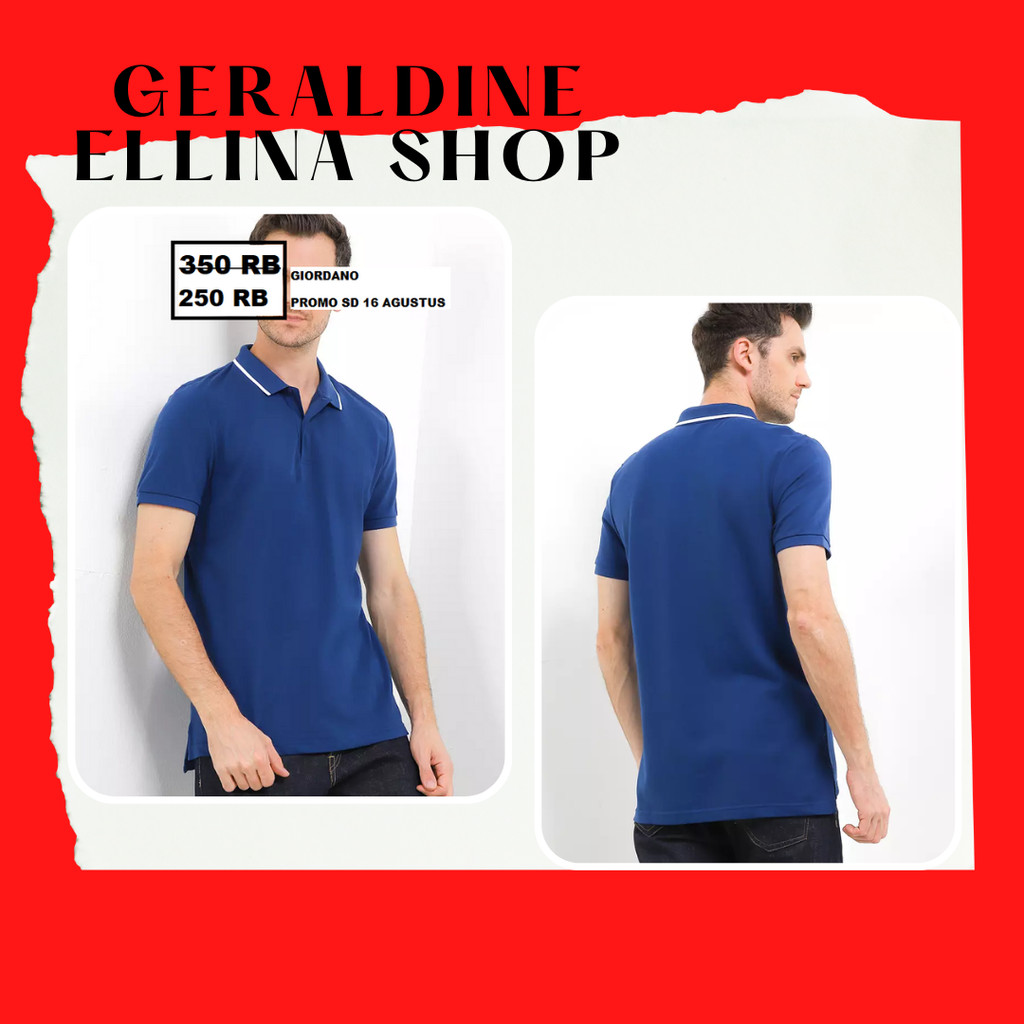 Pakaian GIORDANO 100% original pria LYCRA