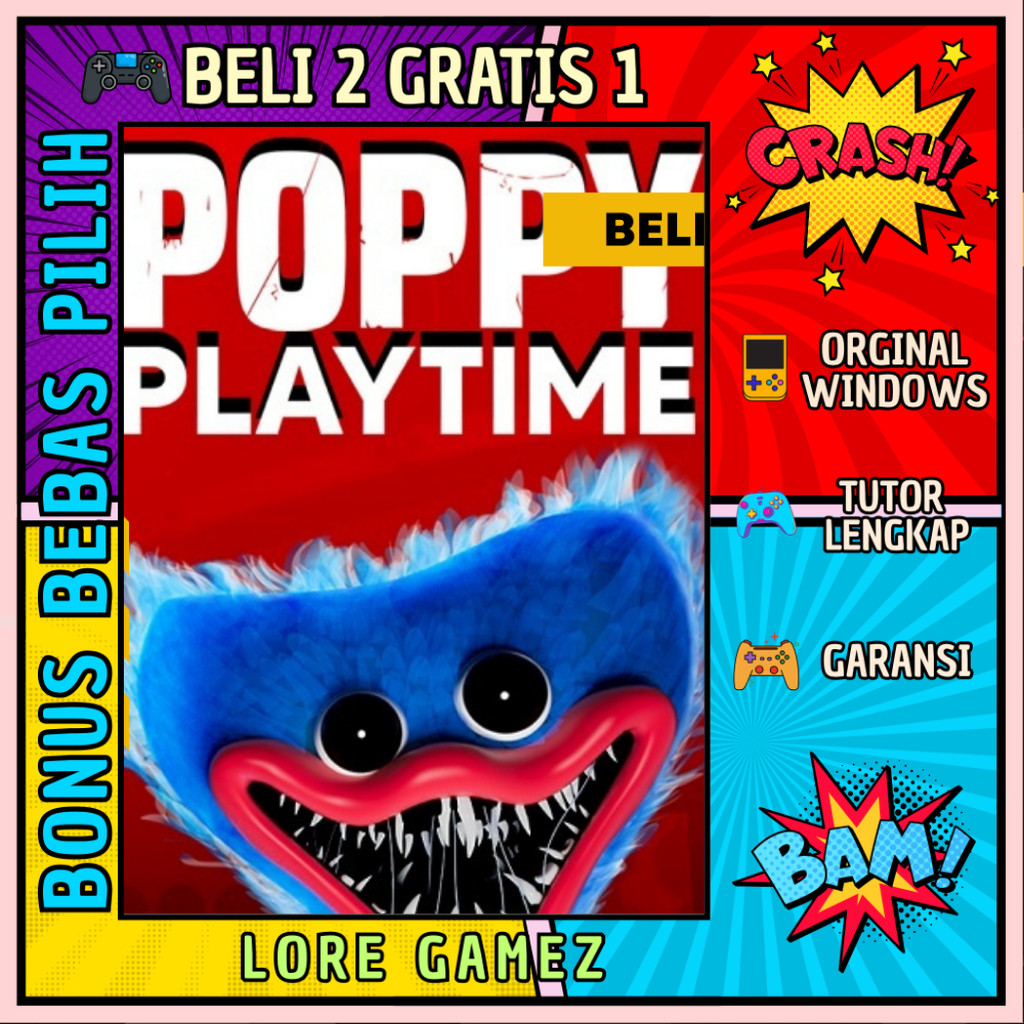 POPPY PLAYTIME - GAME PC - GAME LAPTOP - PC GAMES