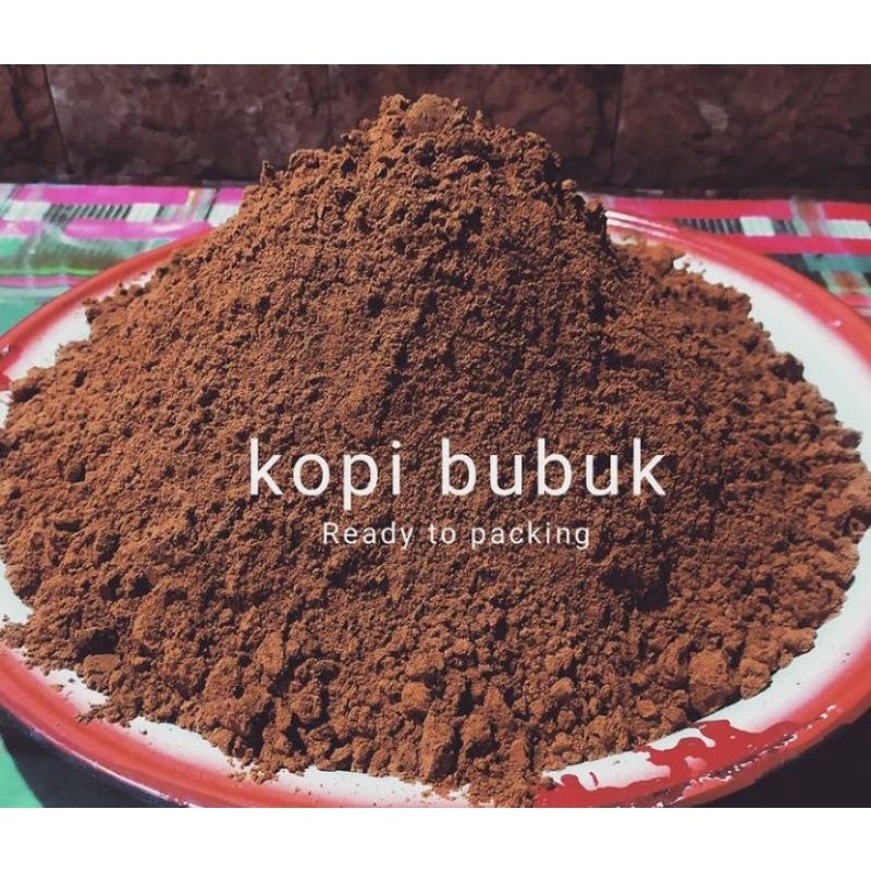 

Termurah 1Kg Kopi Robusta Bubuk Asli Khas Madura