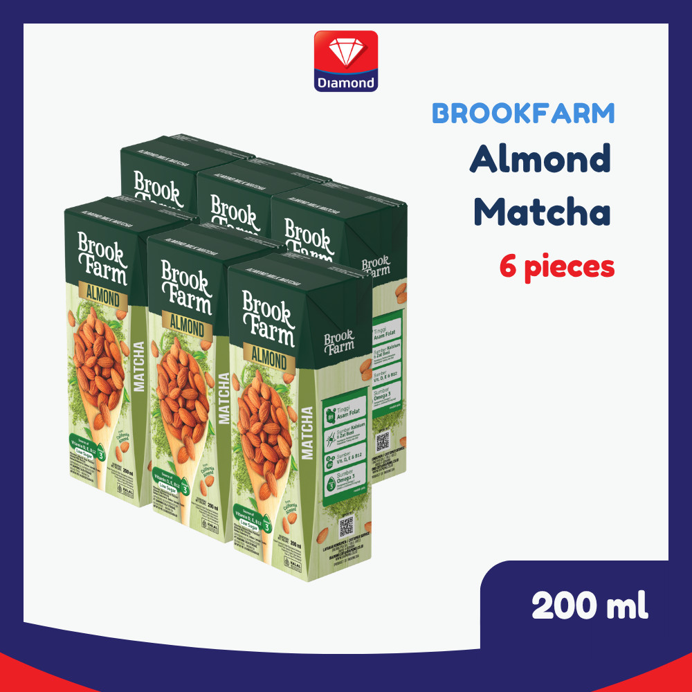 

Brookfarm Susu Almond Matcha 200 Ml [6 Pcs]