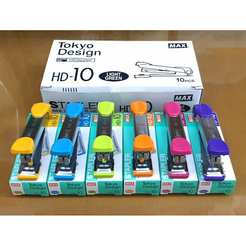 

( 10 buah ) HD10 Stapler Stepler Jepretan Cekrekan Hekmesin Max HD-10 Kecil Ori