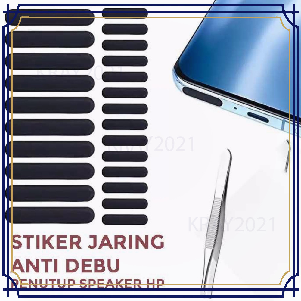 

Stiker Jaring Anti Debu Penutup Lubang Speaker HP HP059
