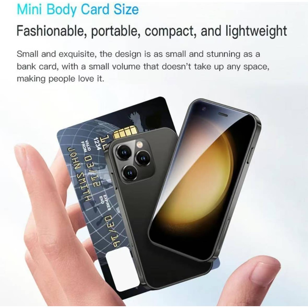 Ponsel sentuh mini Soyes XS15 ram 2/16G jaringan 3G