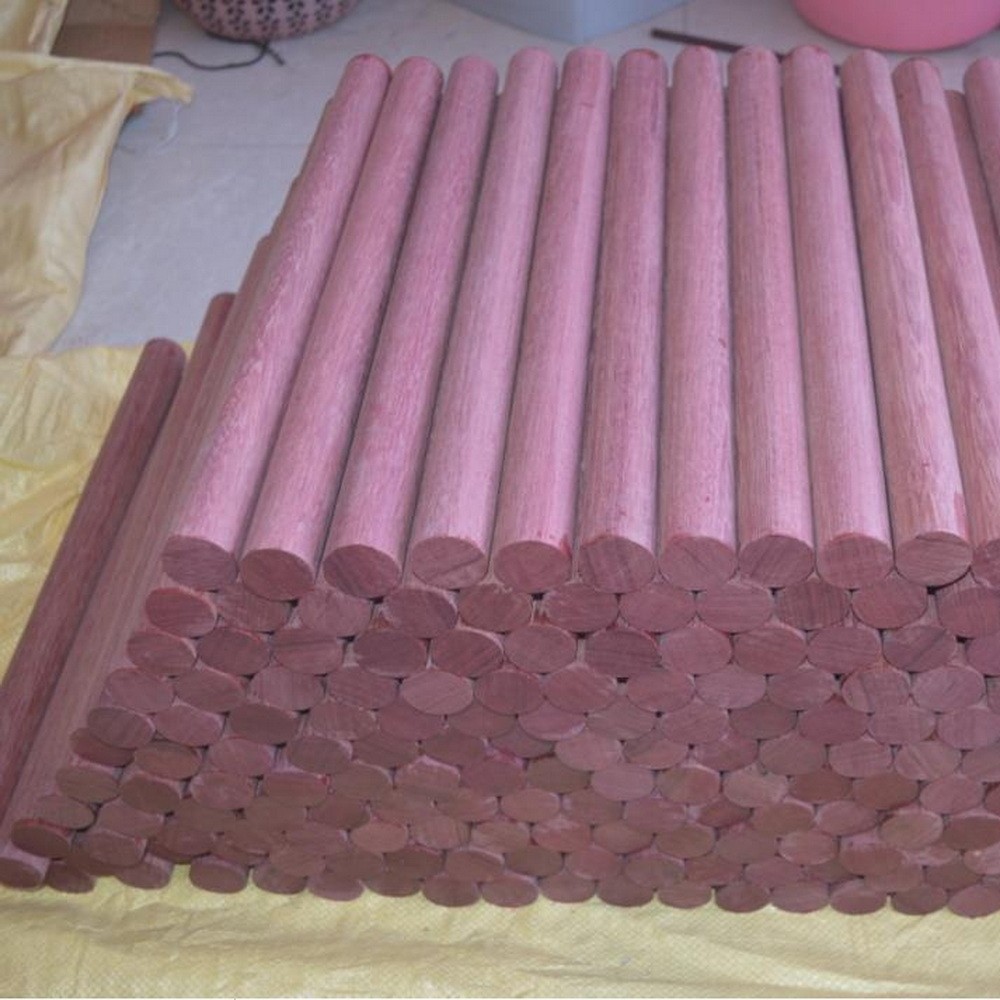 

Purple Heart Amaranth Dowel Pins Wood Lumber Turning Blanks Round Stick Blanks Wood Handle Blanks Handmade Crafts Material