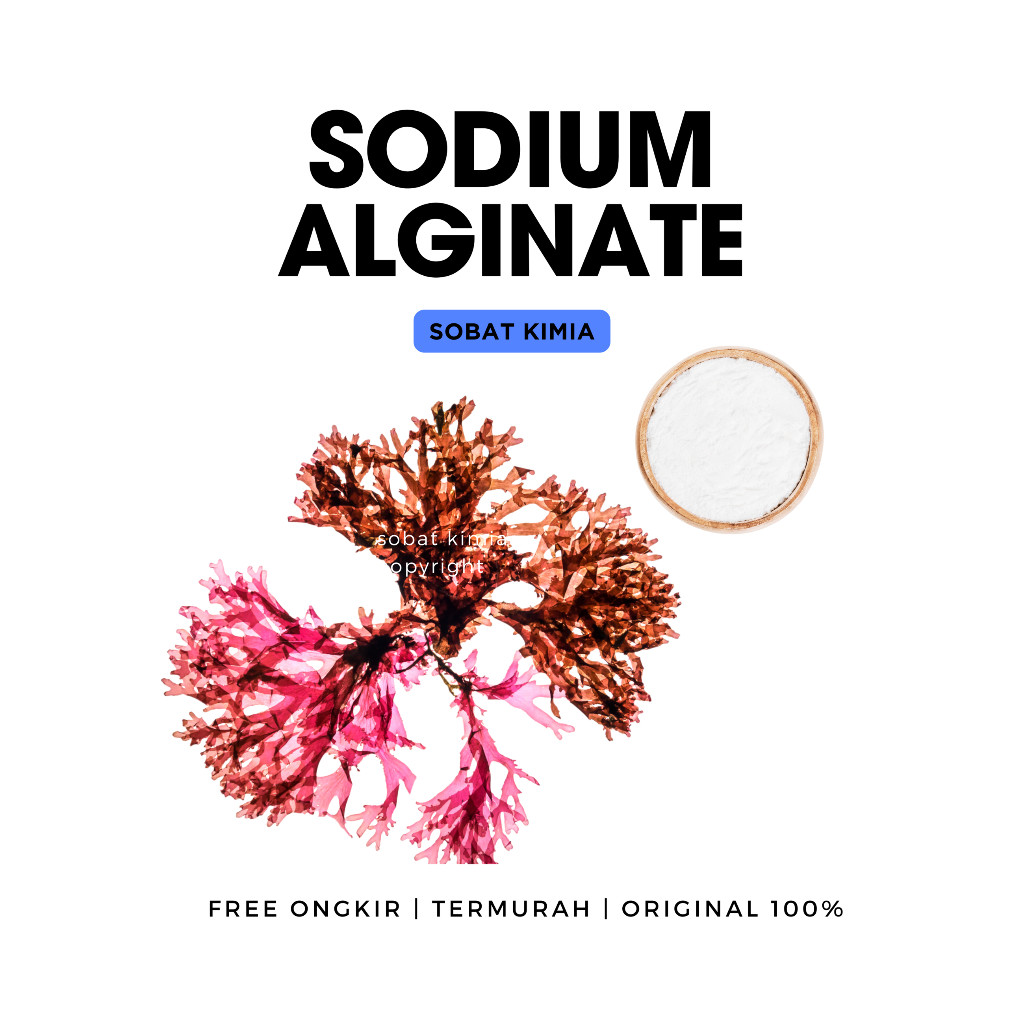 

Emama.store Sodium Alginate Alginat Food Grade 100 gr