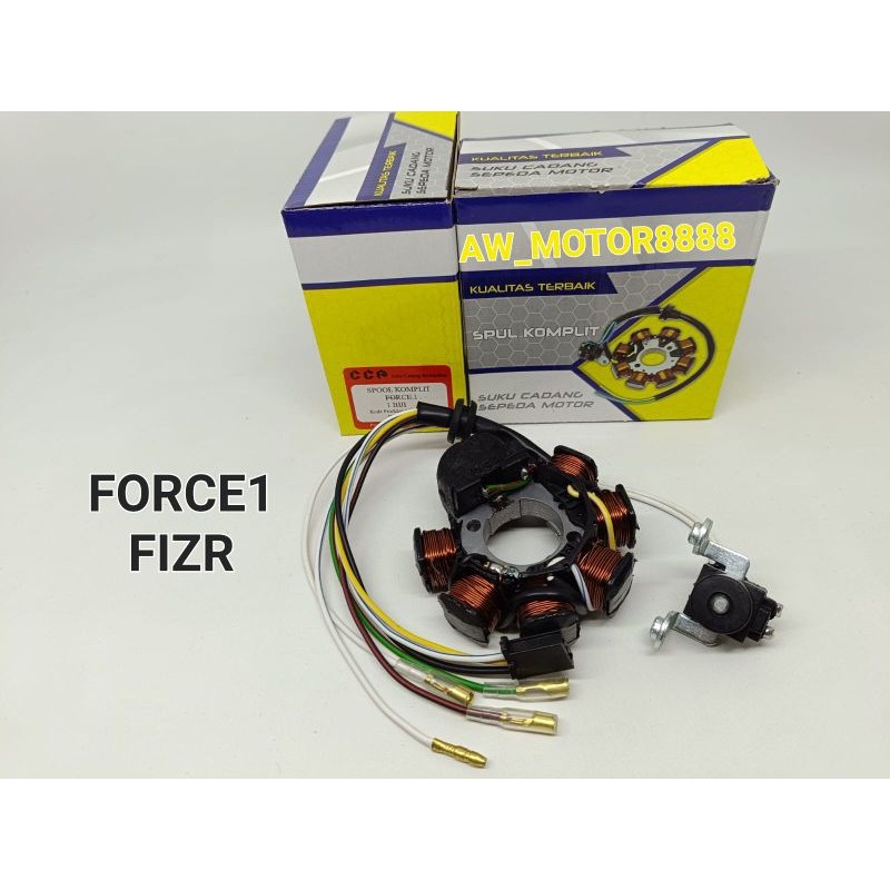 SPULL SPUL KOMPLIT SET FORCE 1 / FIZR GULUNGAN SPULL SPUL SPOOL SPOL GULUNGAN API (CCP)
