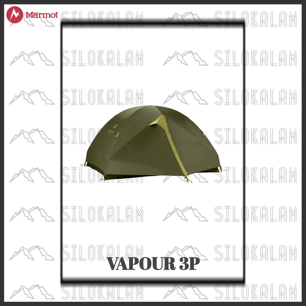 TENDA MARMOT VAPOUR 3P TENT ORIGINAL not mhw mountain hardwear klymit