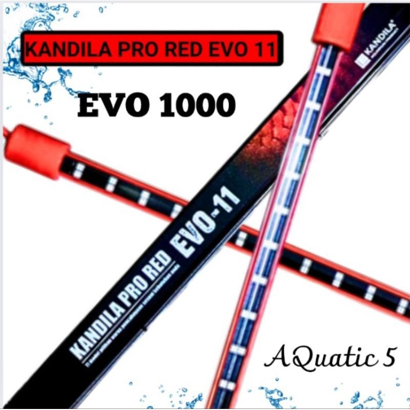 KANDILA PRO RED EVO 1000 LAMPU LED TANNING KOLAM AQUARIUM KANDILA PRO RED EVO 11 MODE GANTI WARNA