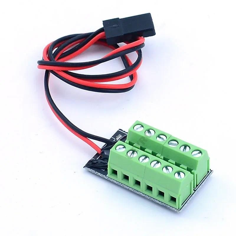 Model RC Car Lighting Control Interface Module 6 Ports Light Control Circuit Board for Tamiya RC Tru