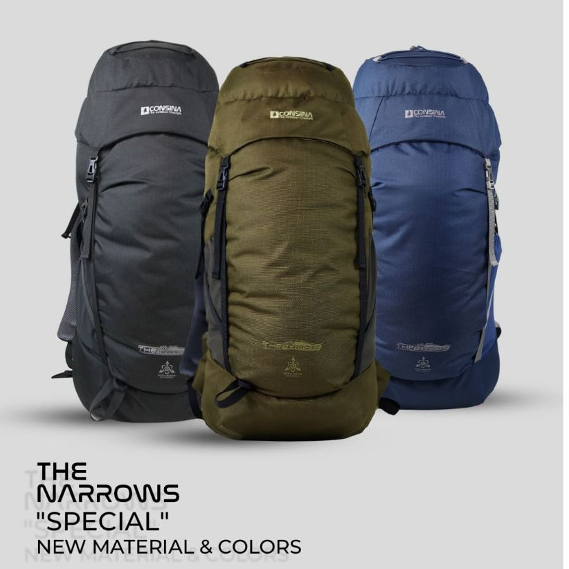 Tas Carrier Narrows Consina 40L Original Tas Travelling