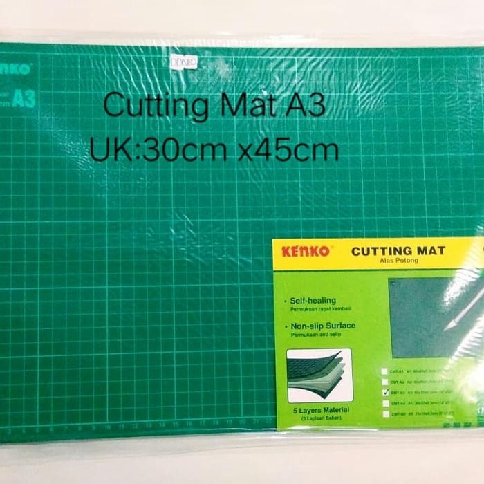 

Cutting Mat A3 - 45 cm x 30 cm / Alas Potong Kertas A3
