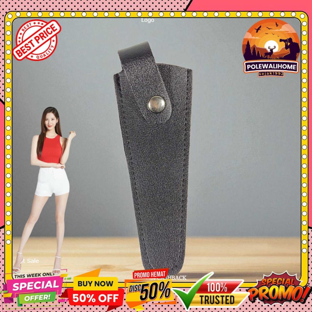 

TOU Sarung Penyimpanan Gunting Scissor Leather PU Cover - TSP1