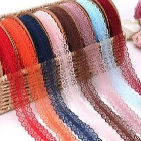 

kireipaper - Pita Renda Lebar 3 Cm 1ROLL Wrap Ribbon Korean Lace PT13