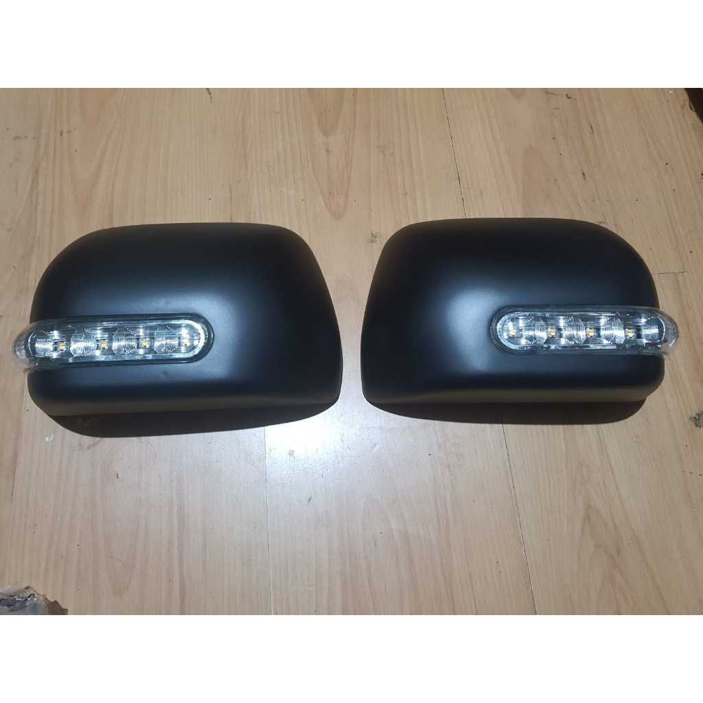 Cover spion mobil APV ARENA GX hitam dop + led