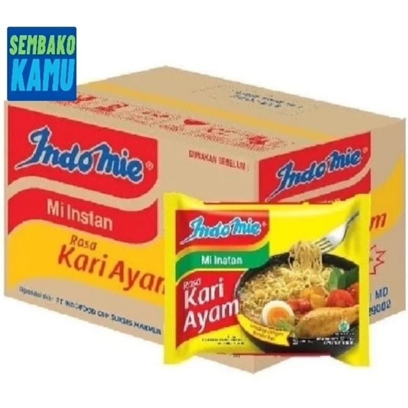 

Indomie Kari Ayam - 1 Dus isi 40 pcs
