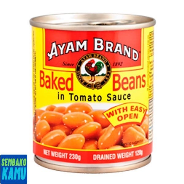 

Ayam Brand Can Food Baked Beans 230 gr
