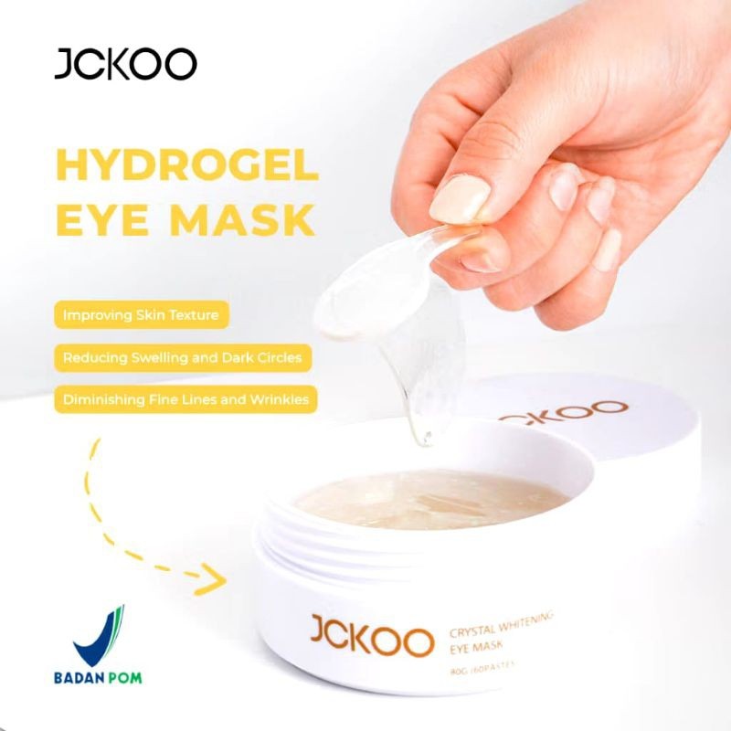 JJ JCKOO Masker Mata Collagen / ORI BPOM (Isi 60 Pcs / 30 Pasang) Crystal Whitening Eye Mask