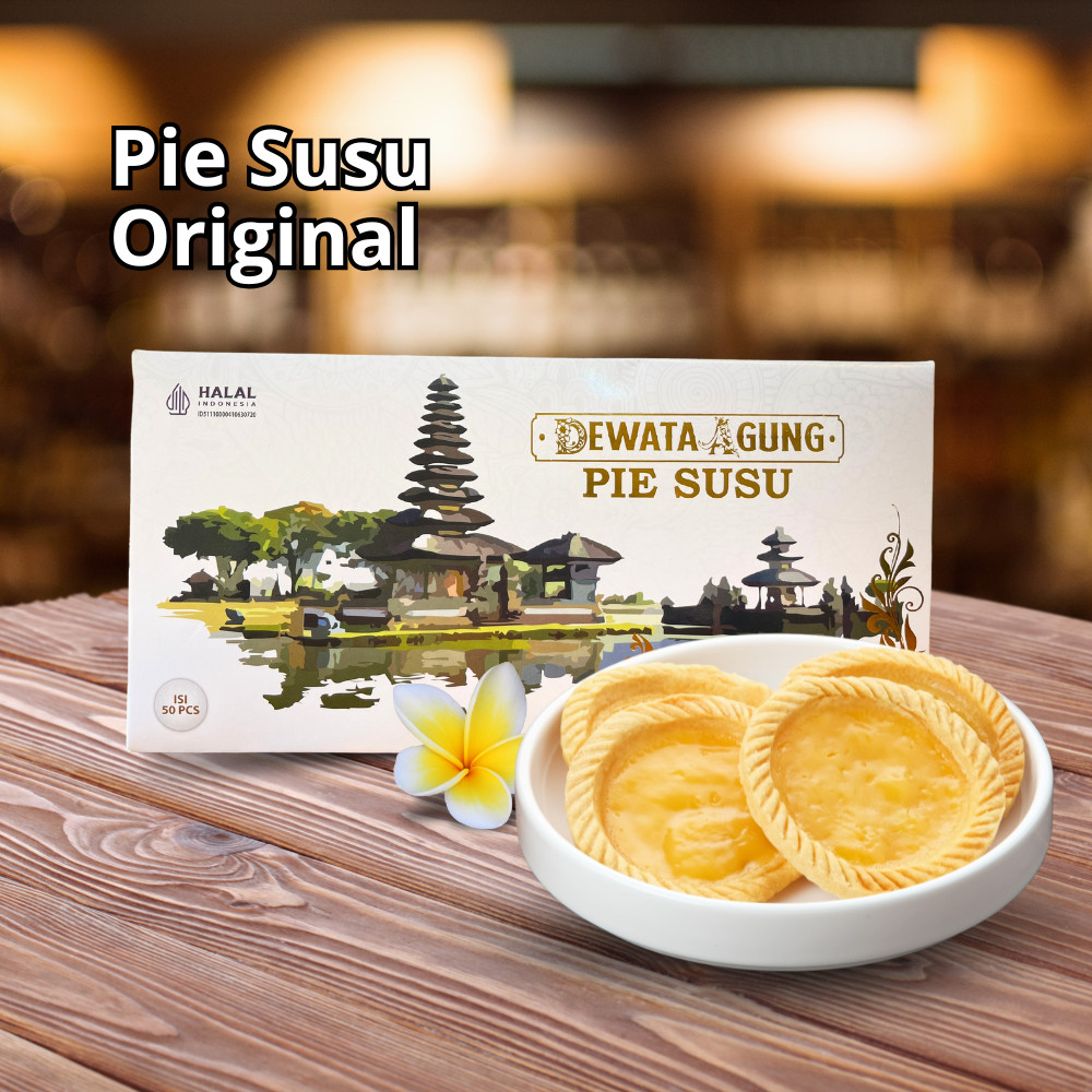 

Pie Susu Original Isi 50 Dewata Agung Oleh Oleh Khas Bali