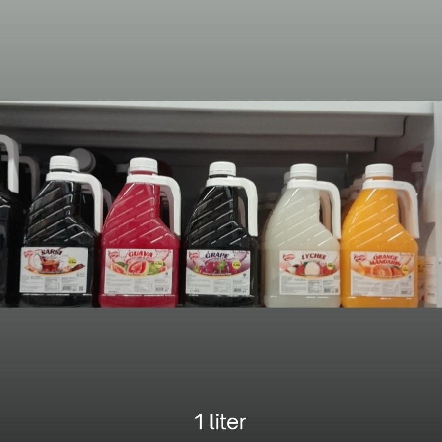 

Naraya Sirup Cordial 1L Rasa Sarsi / Guava / Lychee / Orange / Grape