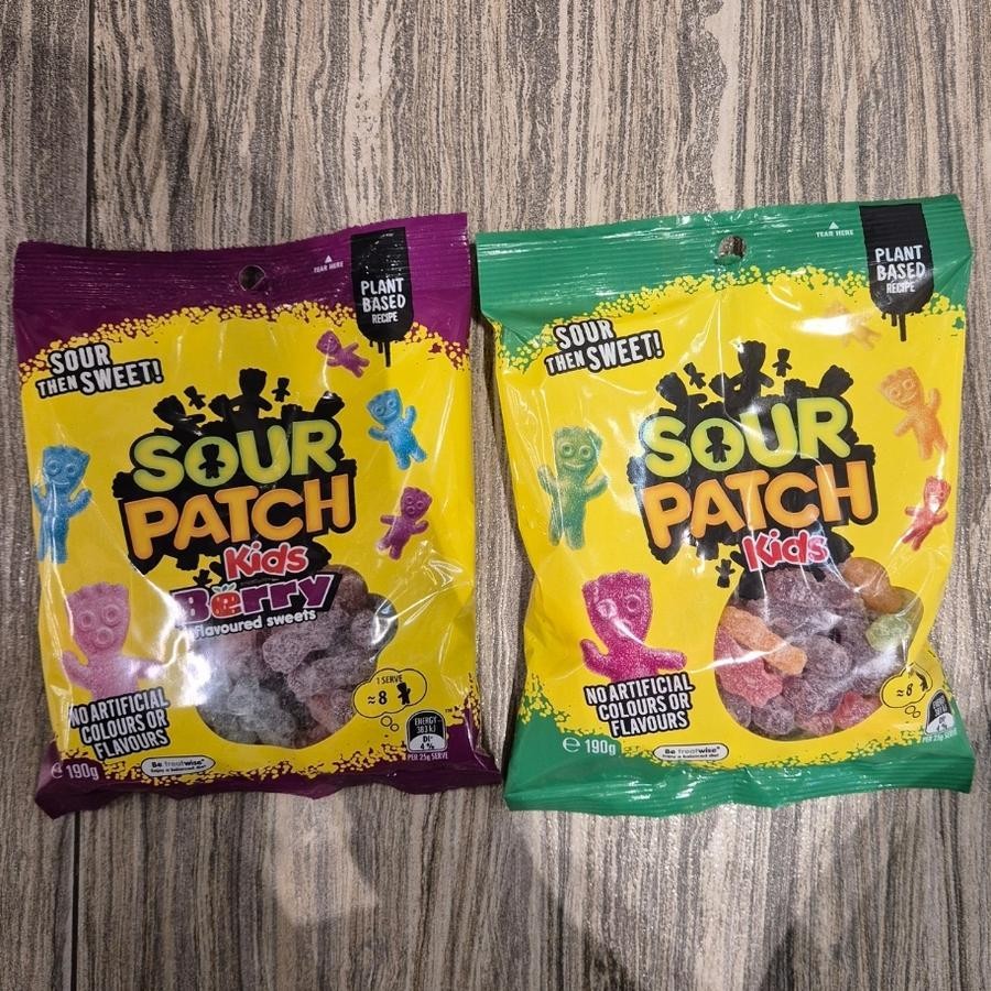 

Sour Patch Kids Soft Chewy Candy Permen Rasa ORIGINAL / BERRY 190gr
