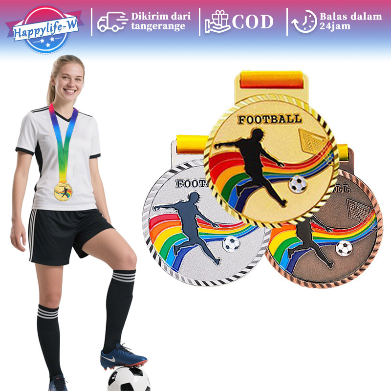 Medali Emas Perak Perunggu Mendali Sepak Bola Medali Peringatan Medali Futsal Medali Juara 123