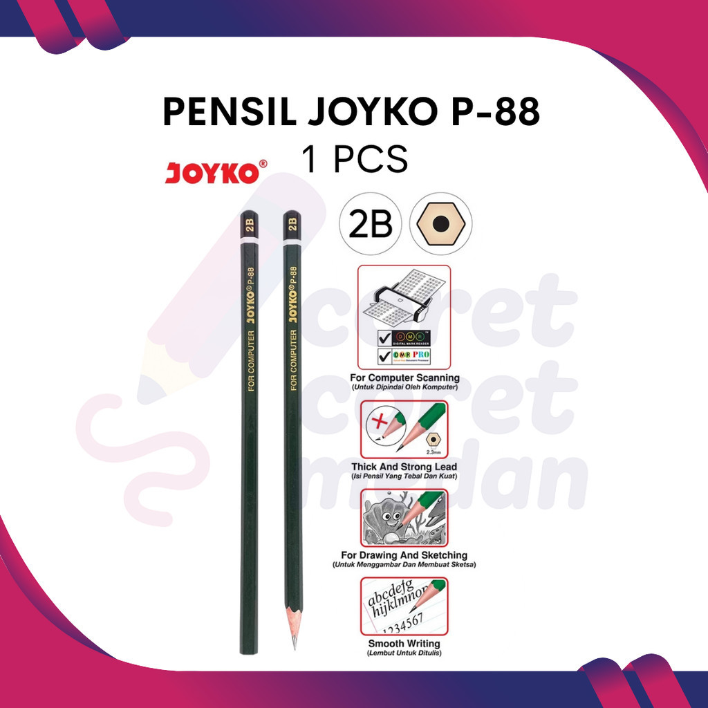 

PENSIL 2B JOYKO P-88 PER PCS