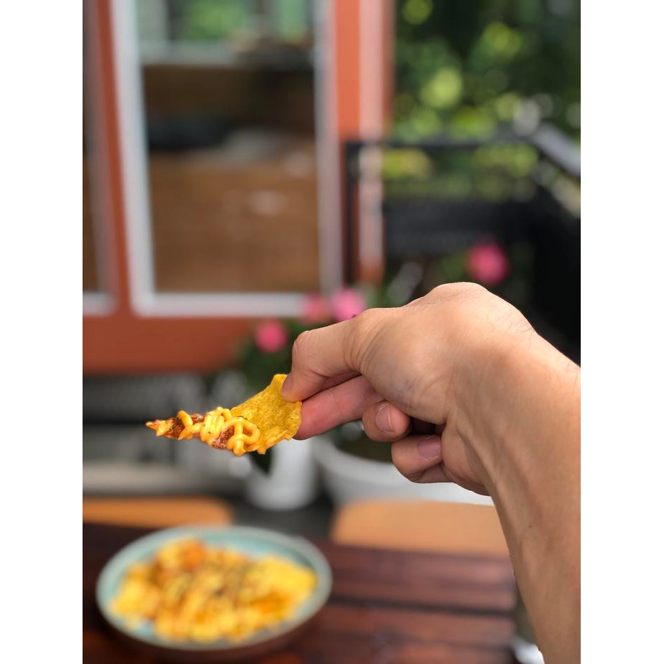 

Corn Tortilla Frozen Kulit Nachos, 15cm +/- 20 pcs - Min 6 - 15cm