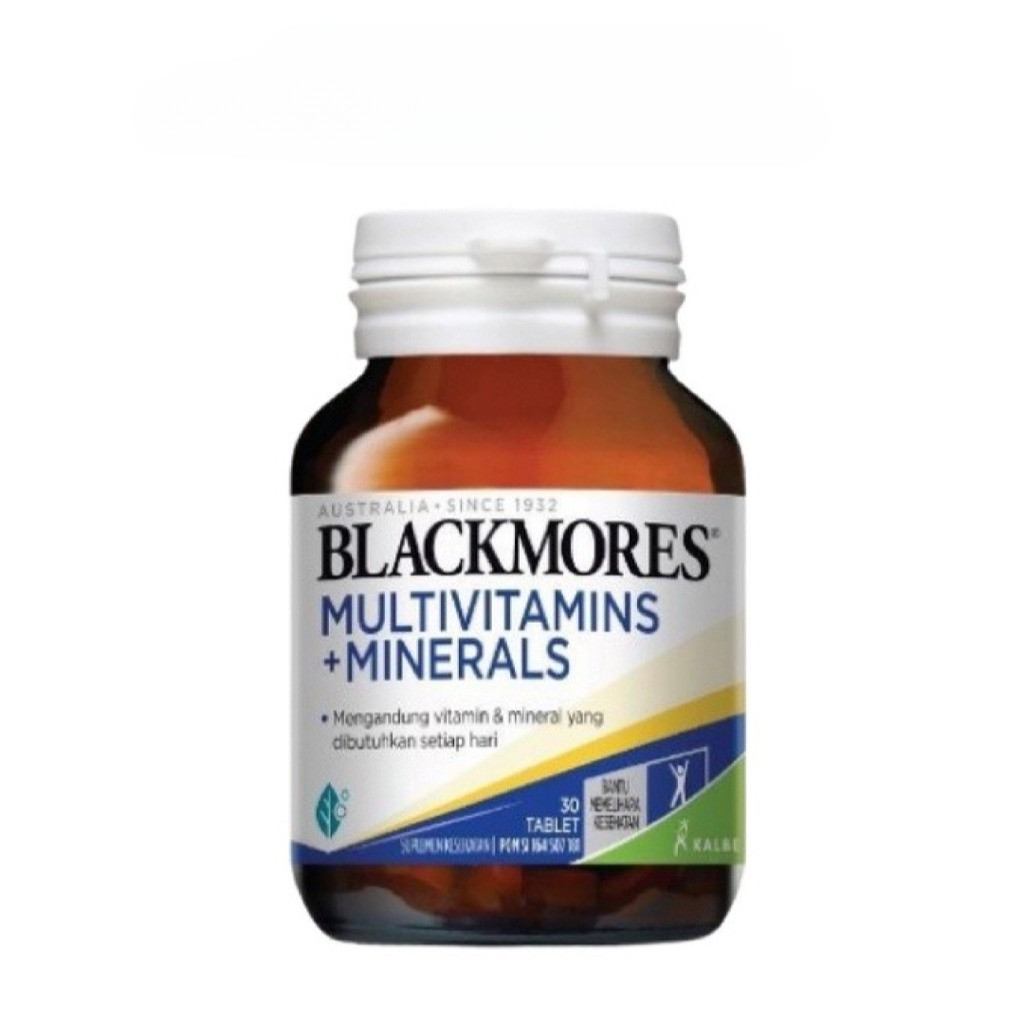 

Blackmores Multivitamins dan Minerals Isi 30 Tablet