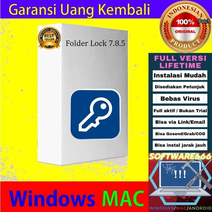 Software Pengunci Folder: Folder Lock 7 [WIN] SOFTWARE - APLIKASI - PC