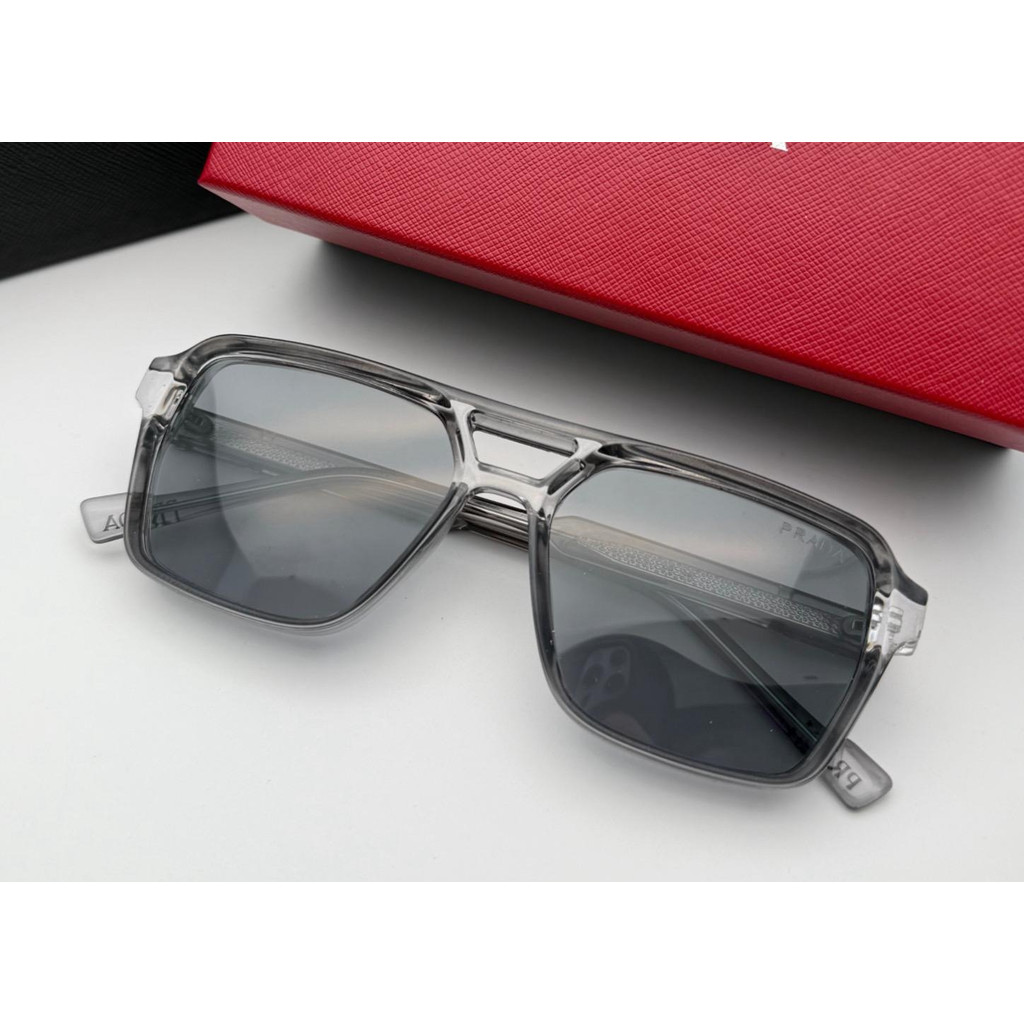 Sunglasses Kacamata Hitam Double Bridge 637 Pria Wanita Polarized