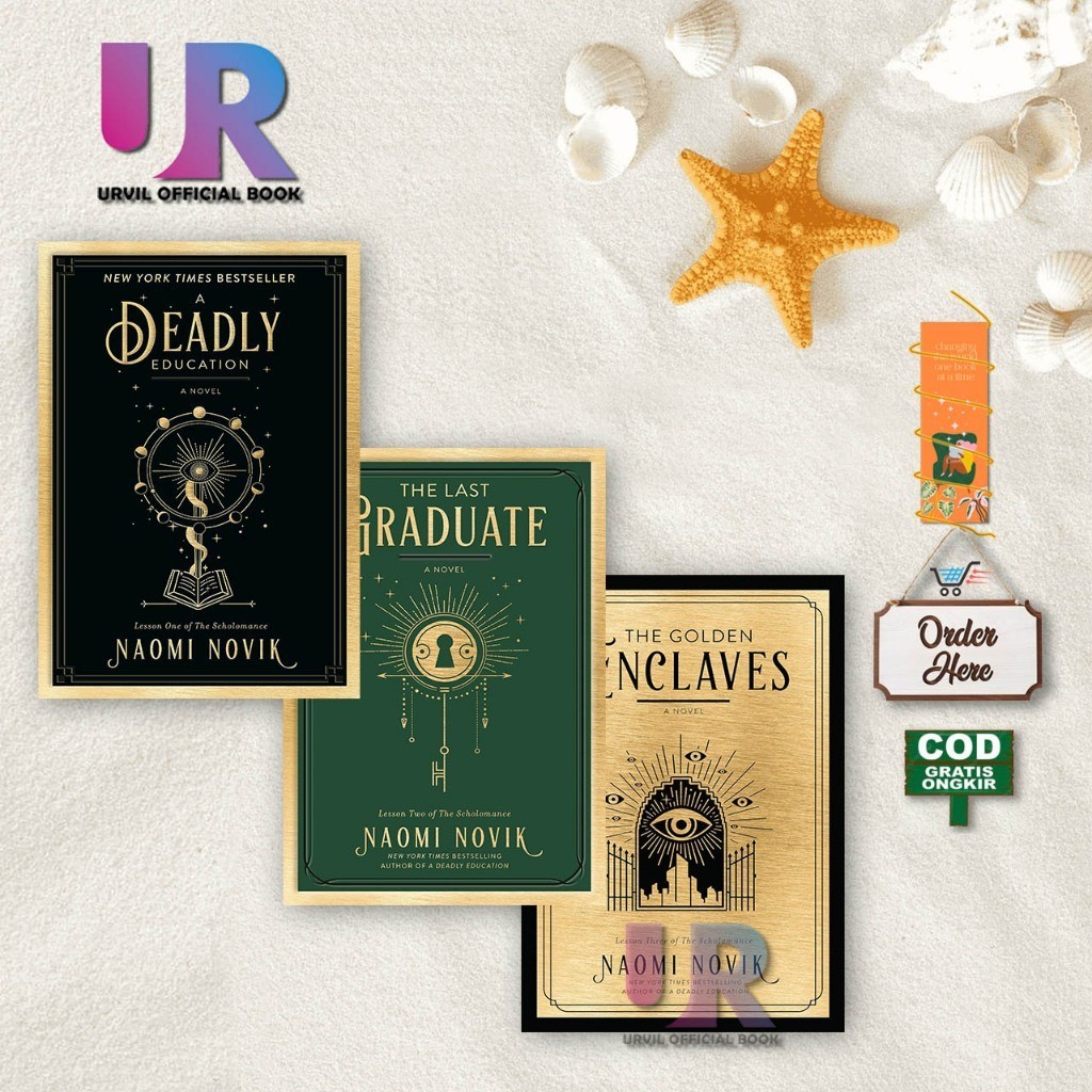 A Deadly Education - The Last Graduate - The Golden Enclaves By Naomi Novik (English)