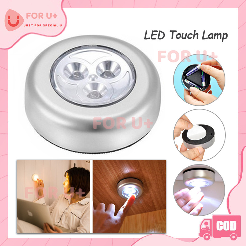 Stick Touch Lamp / Stick touch lamp lampu tempel / Stick and Click lampu LED mini portabel emergency