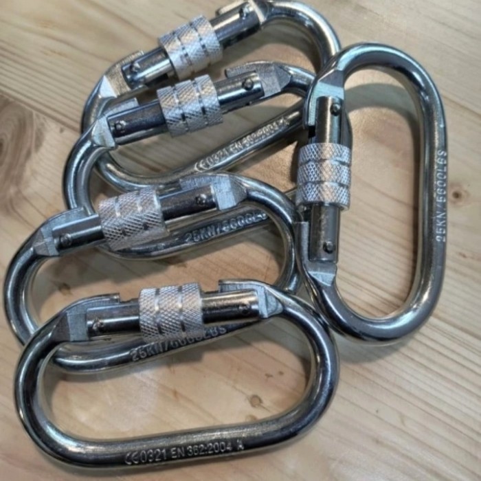 CARABINER 25 KN SAFETY FOR CLIMBING / CARABINER 25 KN PANJAT TEBING