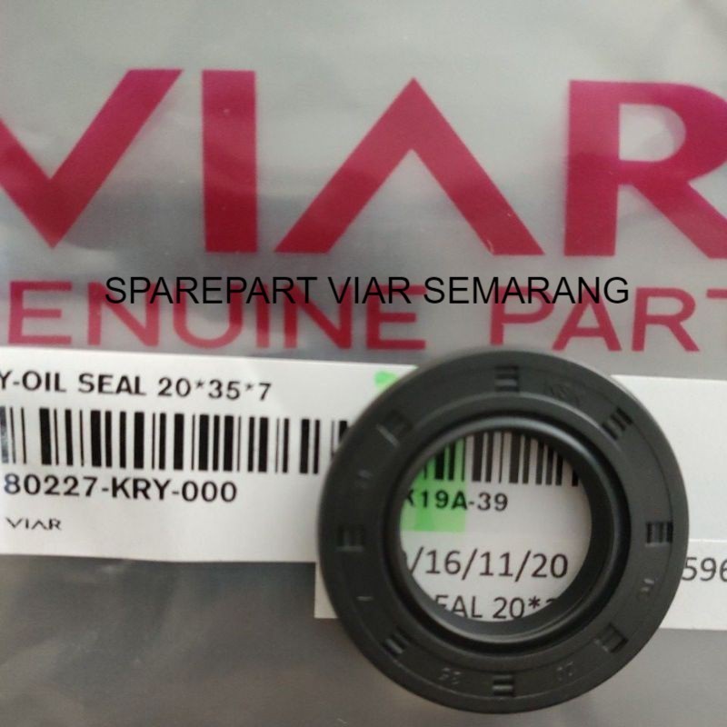 Seal 20*35*7 Karya original sparepart viar terlariss