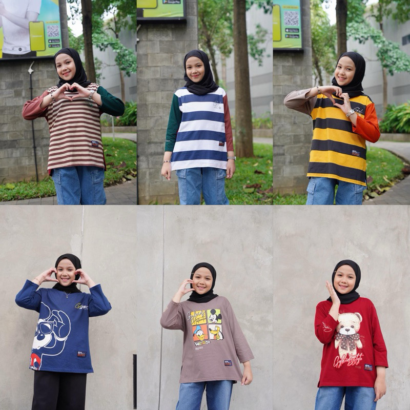 KAOS OVERSIZE ANAK GYL KIDS