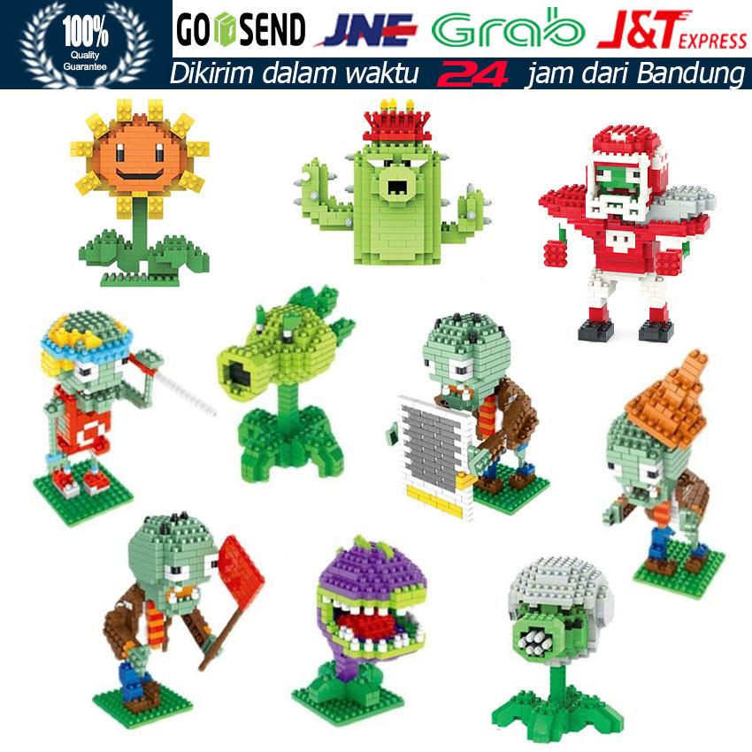 Nano Block Mainan / Balok Building Block Nano Blok / Nano Bricks Balok Susun / Mainan Edukasi DIY Ed