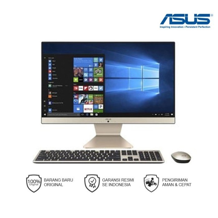 AIO ASUS M3200WYAK-BA585WS/RYZEN 5-5625/8GB/SSD 51GB/FHD 21.5"/WIN 11/ RESMI