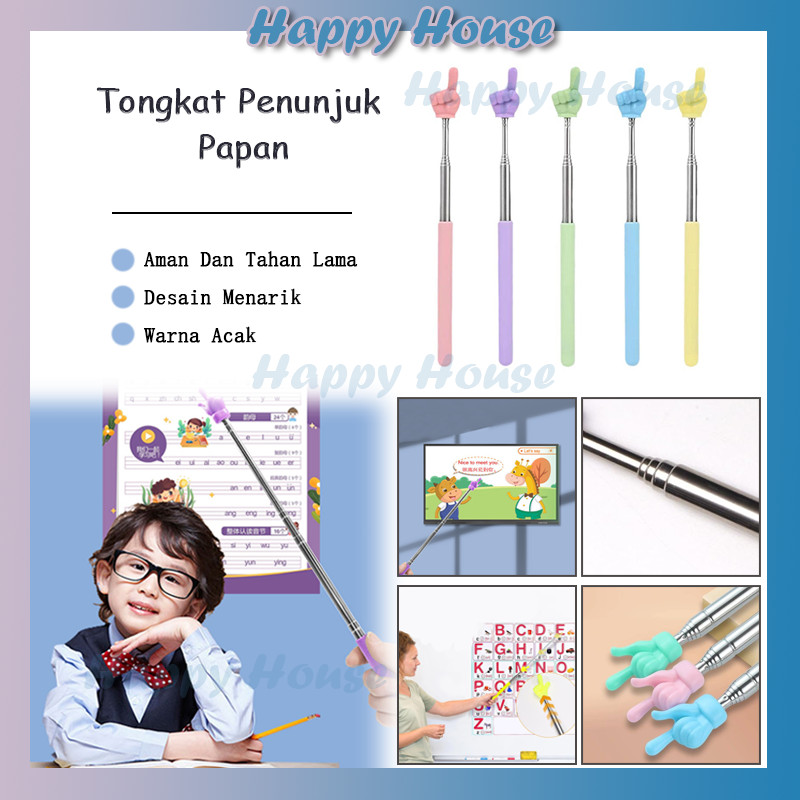 

Tongkat Penunjuk Teleskopik / Tongkat Penunjuk Praktis