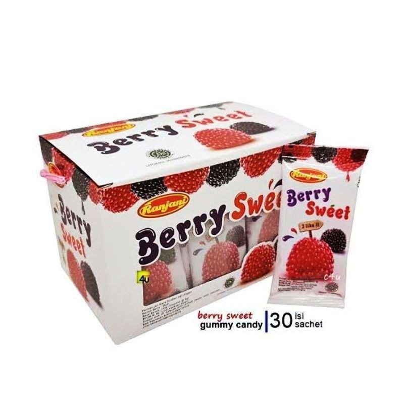 

Ranjani permen berry sweet / Permen rasa buah berry sweet 1 box isi 30 pcs