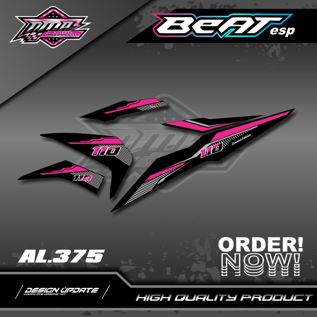 Sticker (COD) Striping Beat Esp 2016 - 2019 Sticker list Beat Esp Striping Custom Beat Terbaru BEAT 