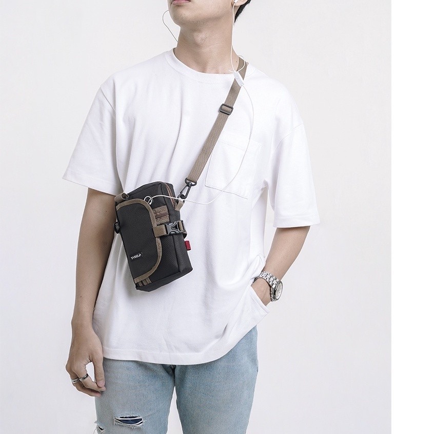 Tas selempang pria wallet Tas hp multifunsgi