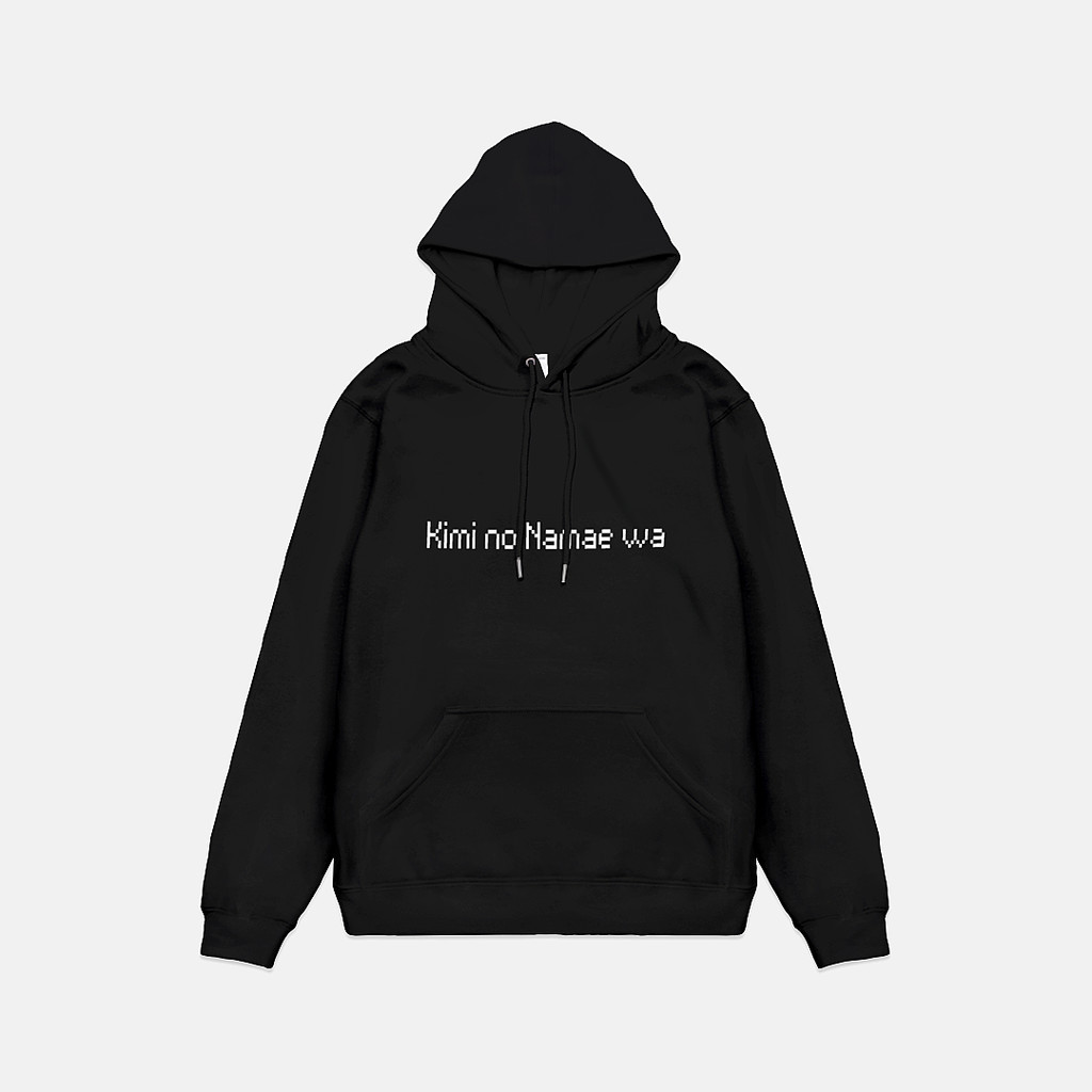 Hoodie Kata Anime Premium Distro "Kimi No Namae Wa" / Pullover Hoodie Kimi No Namae Wa