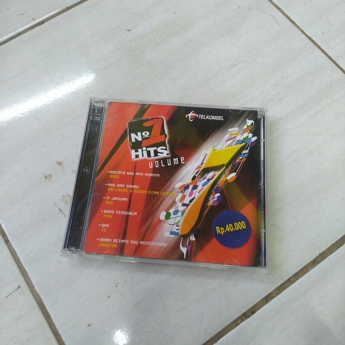 NO 1 HITS VOLUME 7-CD ORIGINAL AQUARIUS INDONESIA