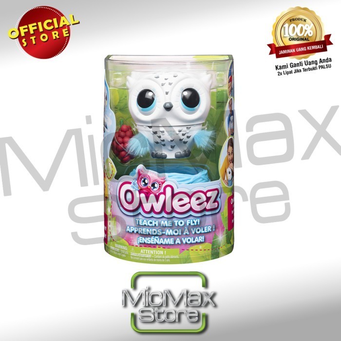 Tokosania Owleez Doll Boneka Flying Baby Owl Interactive Toy Teach Me To Fly