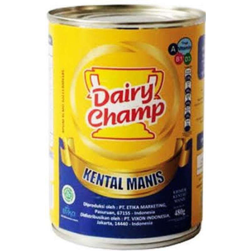 

GRATIS ONGKIR - DAIRY CHAMP KRIMER KENTAL MANIS 480GR