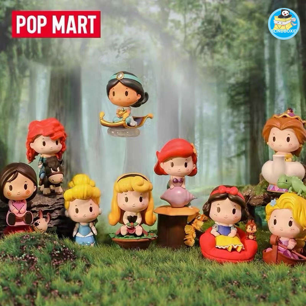 POP MART - Disney Princess Exclusive Ride - 1set isi 9pcs