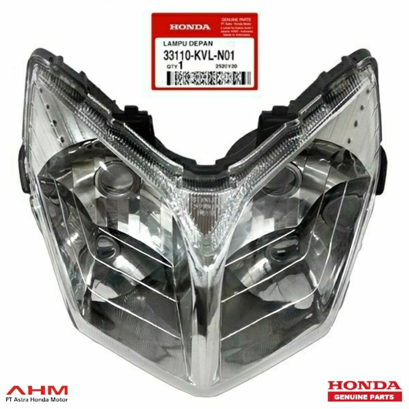33110-KVL-N01 Reflektor Lampu Depan Supra X 125 2007 - 2013 Batman KVL .