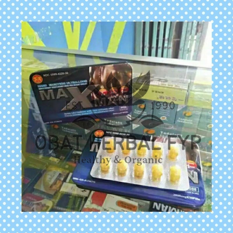 MAXMAN OBAT KUAT STAMINA PRIA ORIGINAL VITALITAS KUAT TAHAN LAMA PATEN ASLI(Gratis Ongkir)Free shipp