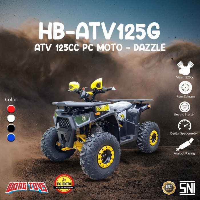 ATV 125cc PC MOTO - DAZZLE (HB-ATV125G)